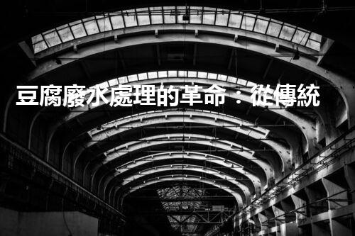 豆腐廢水處理的革命：從傳統(tǒng)到現(xiàn)代的技術(shù)升級(jí)！